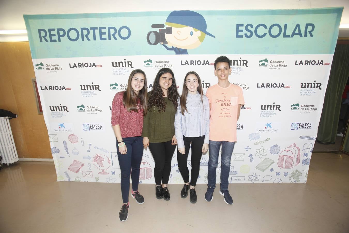 El photocall de Reportero Escolar