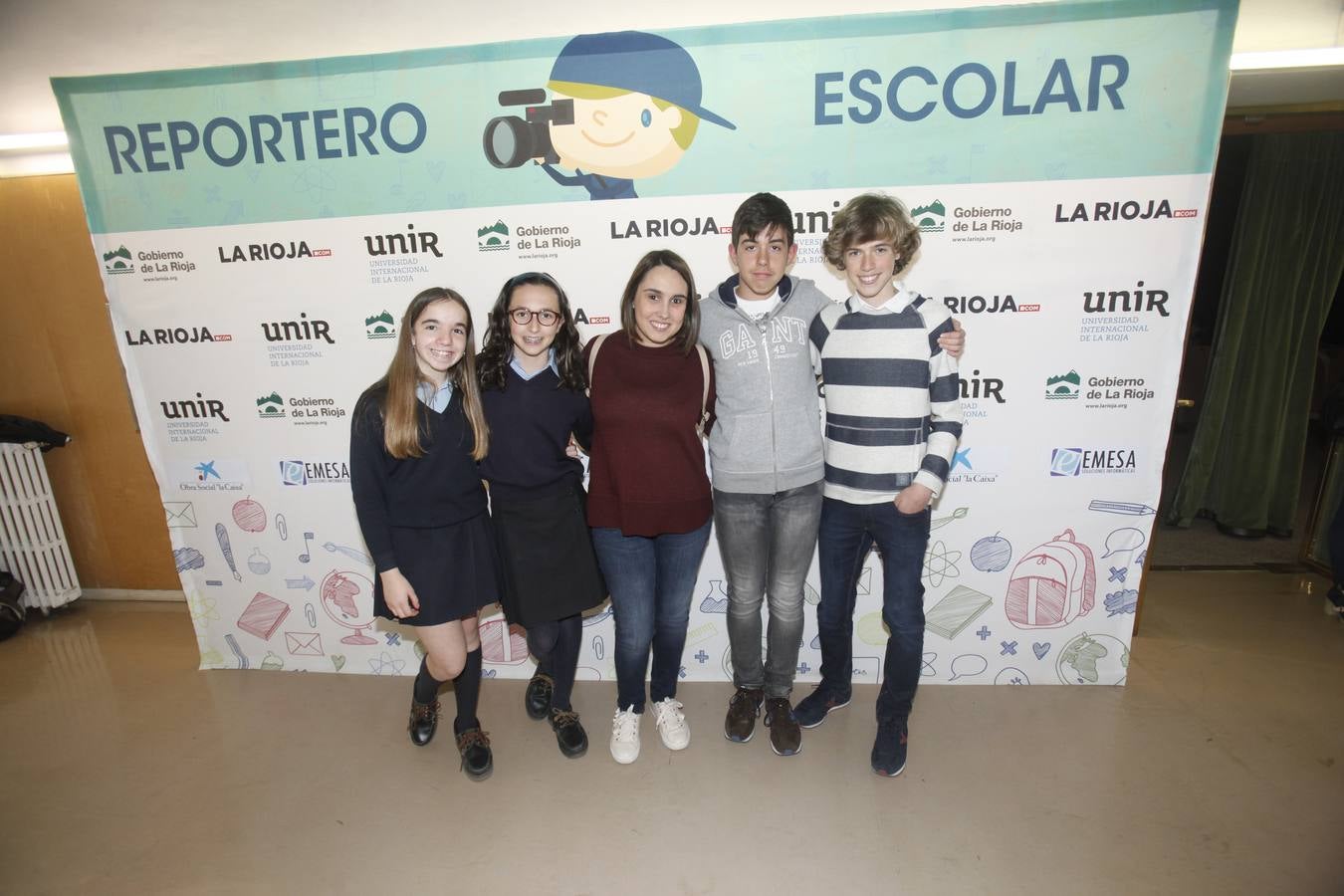 El photocall de Reportero Escolar
