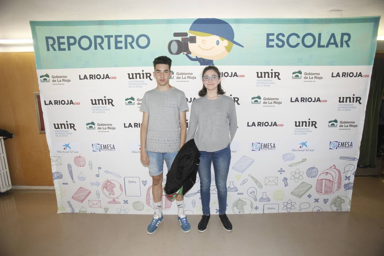 El photocall de Reportero Escolar