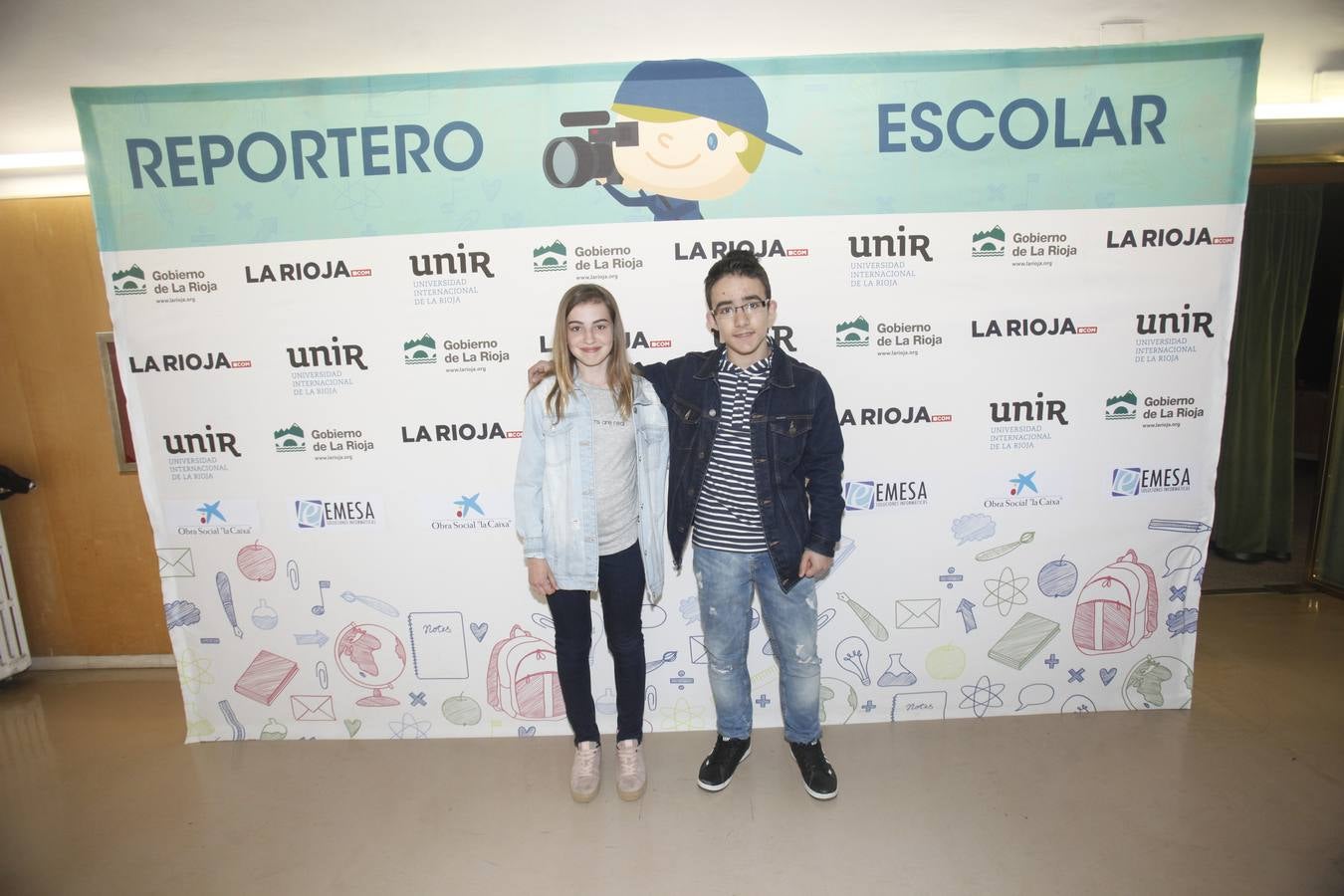 El photocall de Reportero Escolar