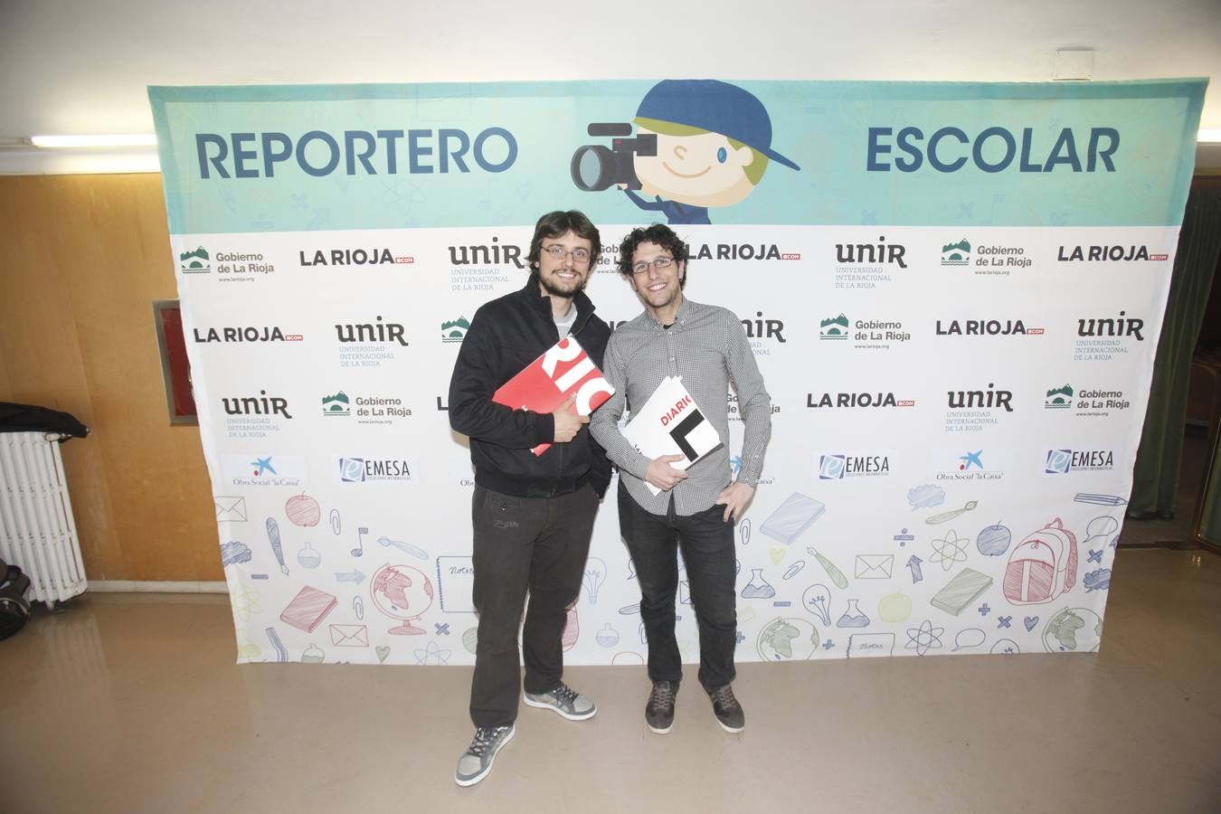 El photocall de Reportero Escolar