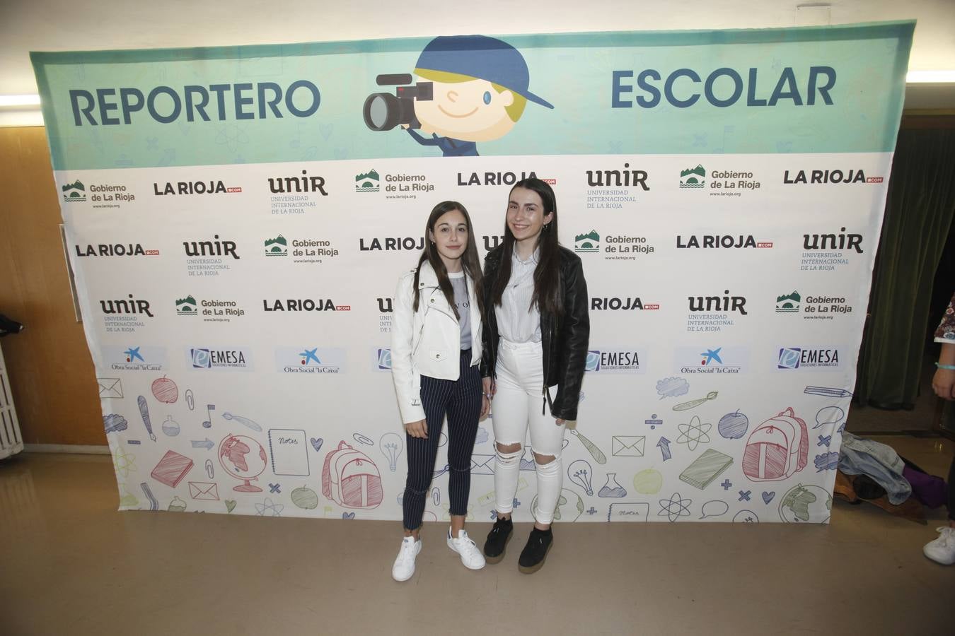 El photocall de Reportero Escolar