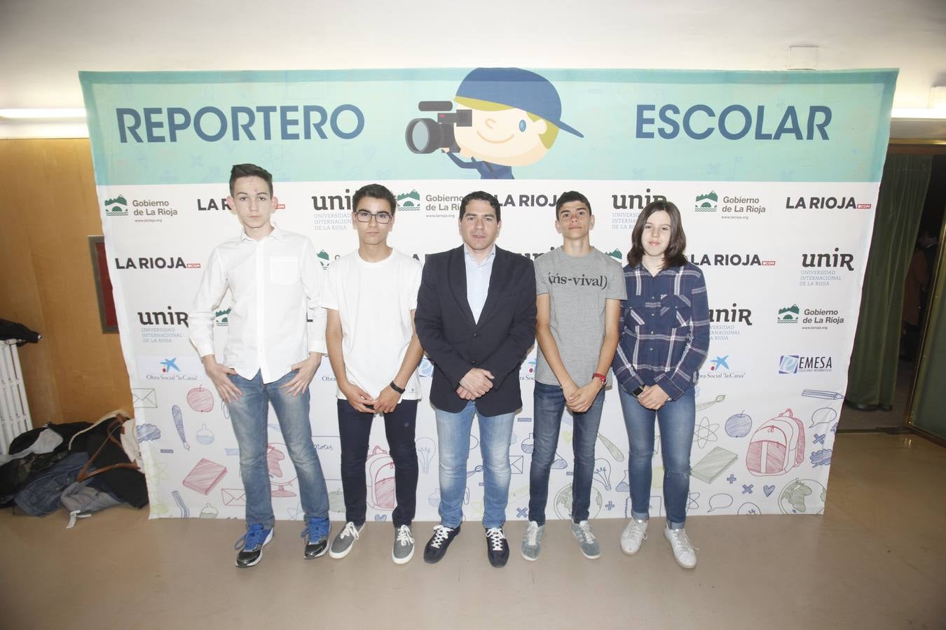 El photocall de Reportero Escolar