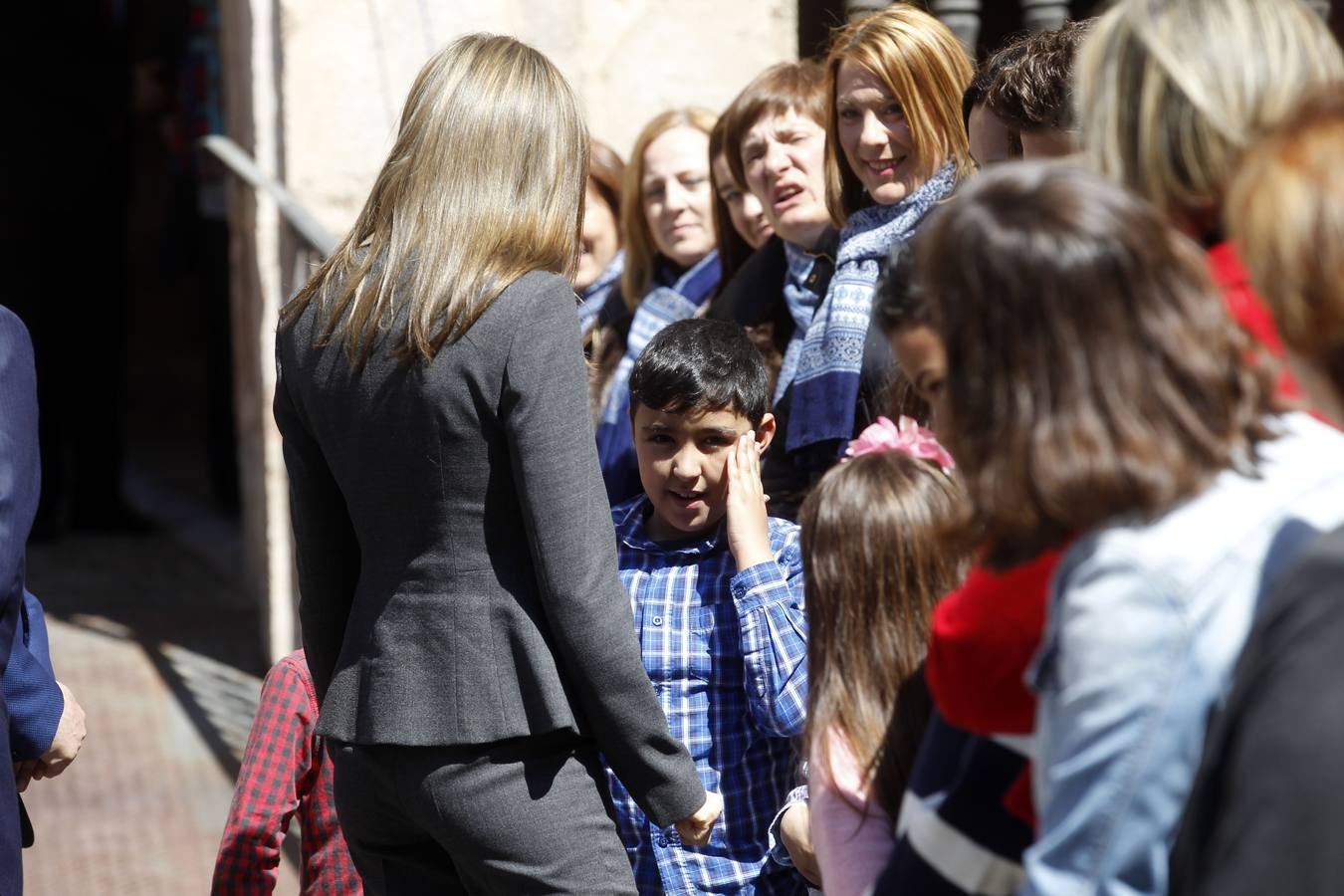 La Reina Letizia inaugura la duodécima edición del Seminario Internacional de Lengua y Periodismo, organizado por la Fundación San Millán