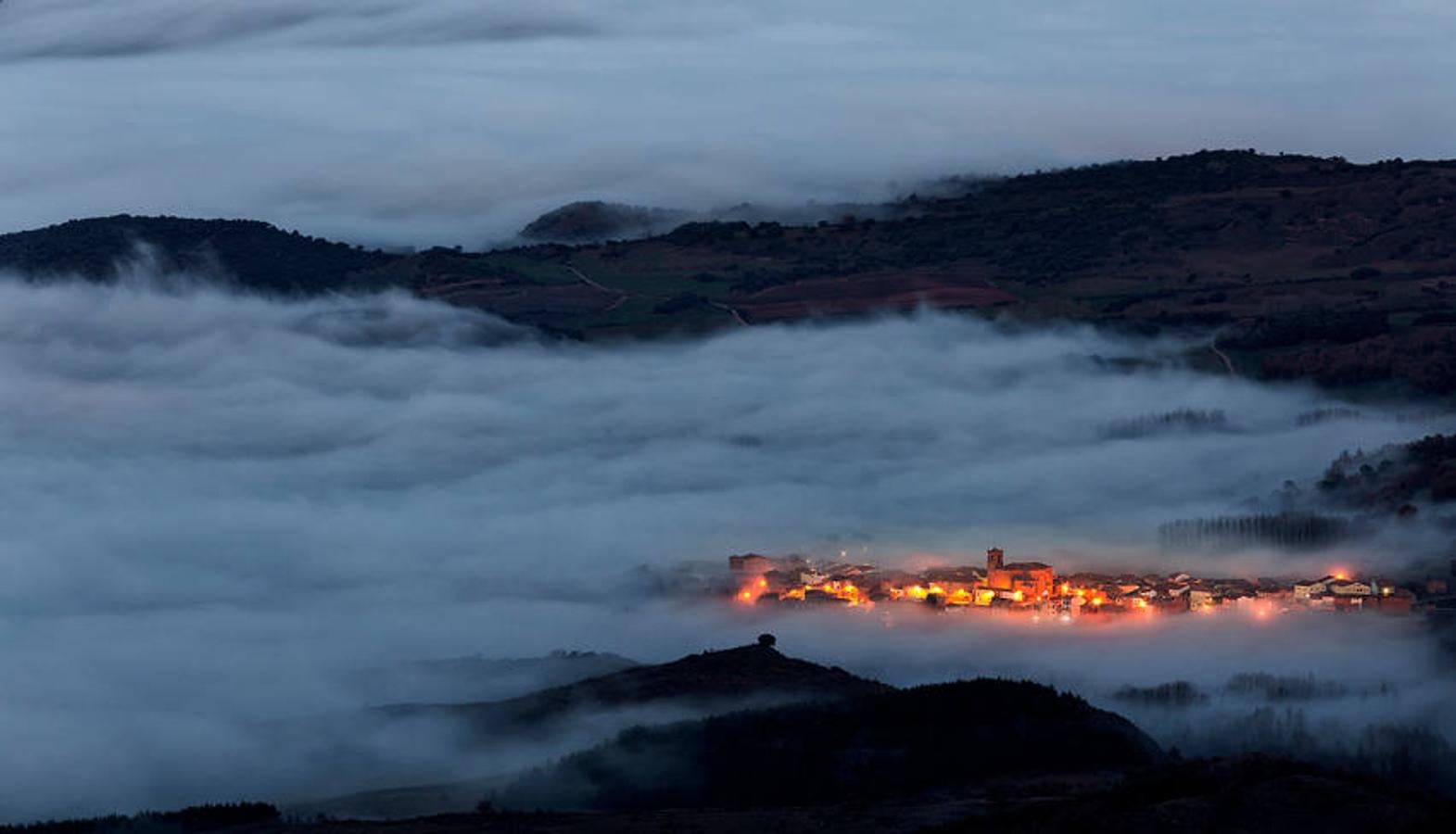 "Atrapado por la niebla". 