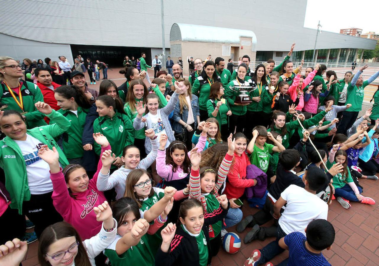 Celebración junto a la cantera