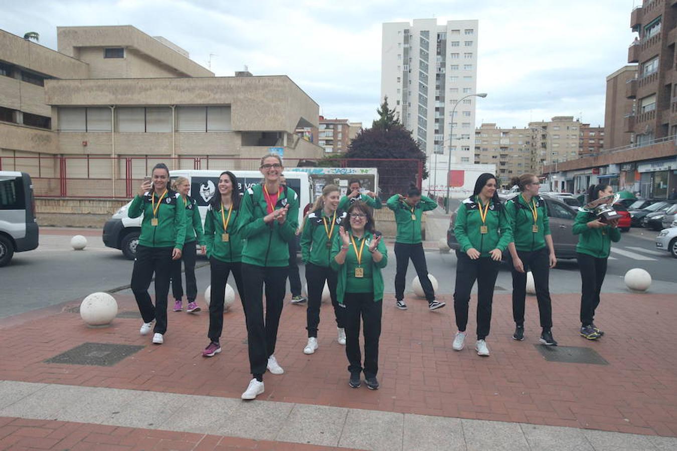 Celebración junto a la cantera