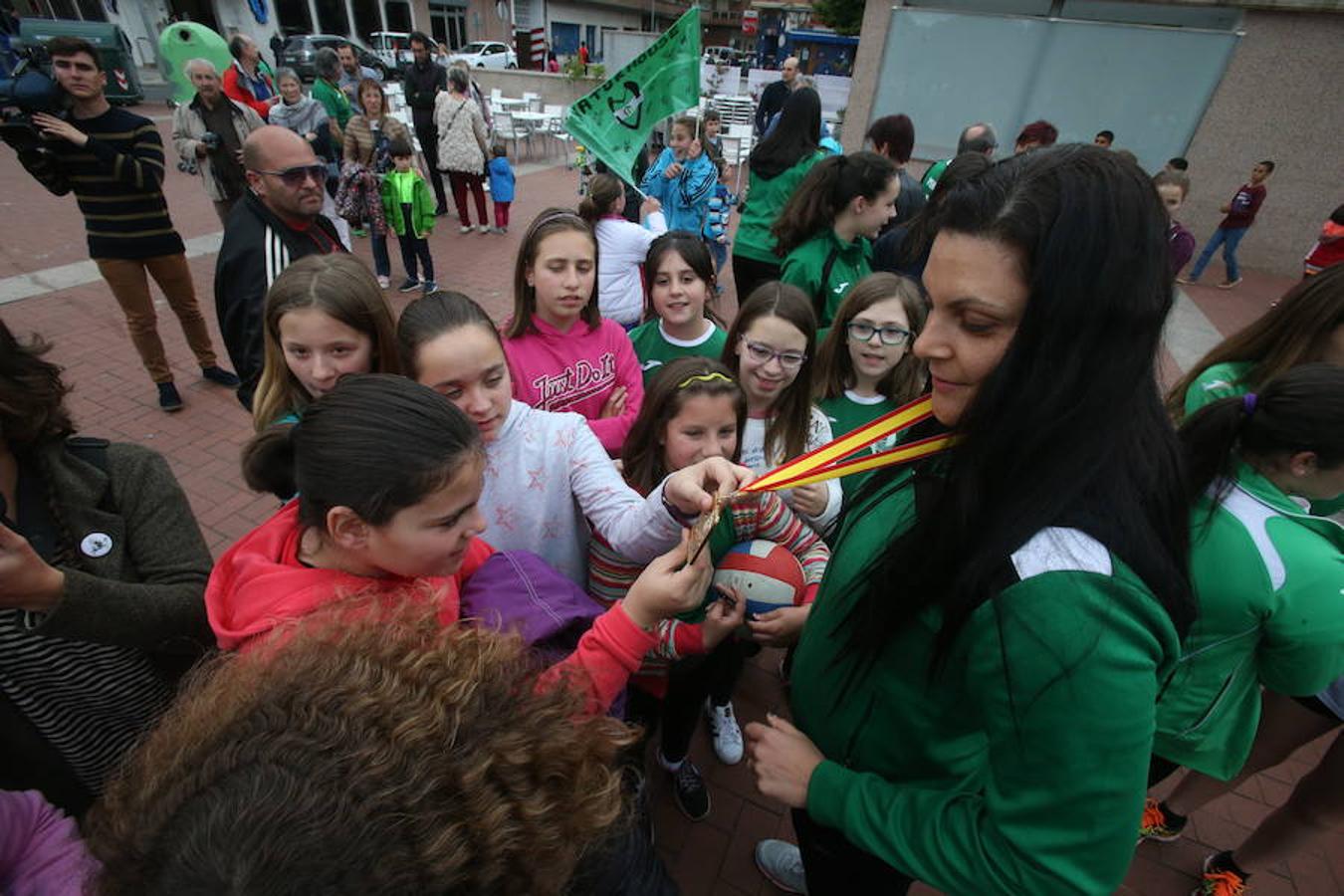 Celebración junto a la cantera