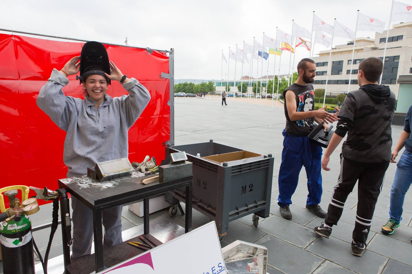 Feria de Formación Profesional Prepárate para el empleo, que se celebra en el Riojaforum