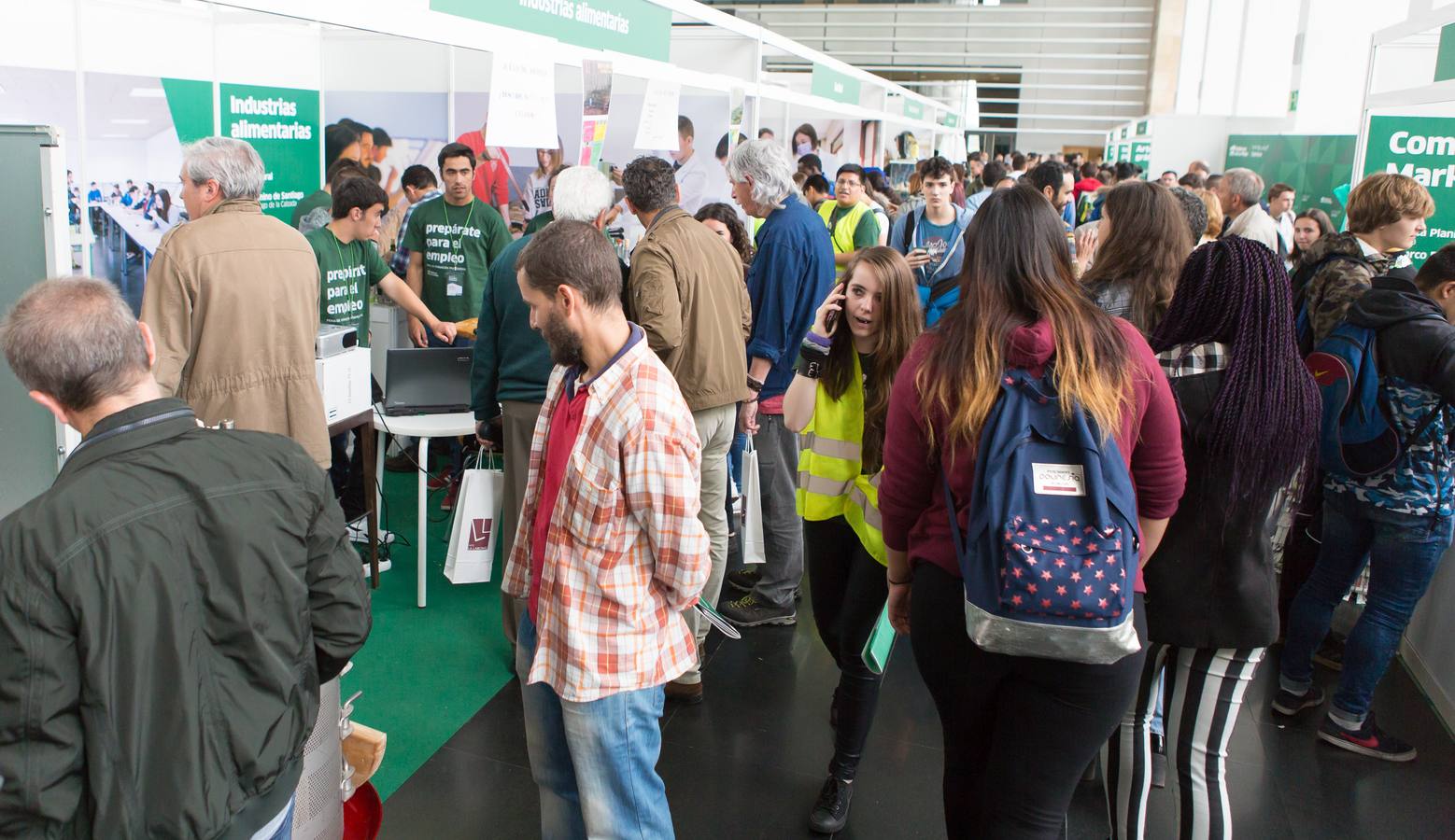 Feria de Formación Profesional Prepárate para el empleo, que se celebra en el Riojaforum