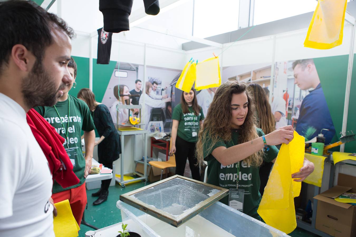 Feria de Formación Profesional Prepárate para el empleo, que se celebra en el Riojaforum