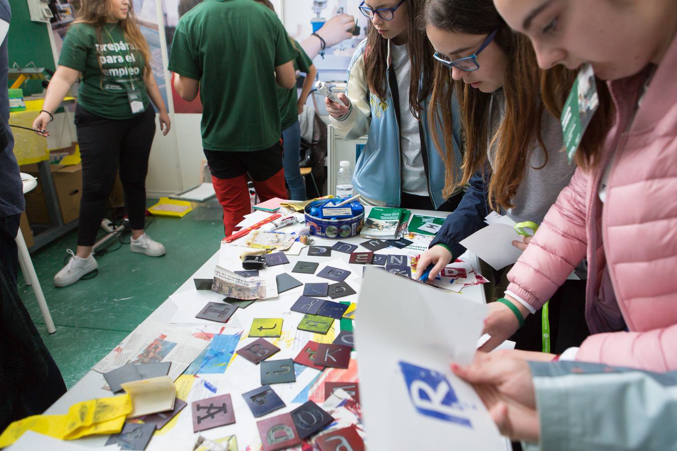 Feria de Formación Profesional Prepárate para el empleo, que se celebra en el Riojaforum