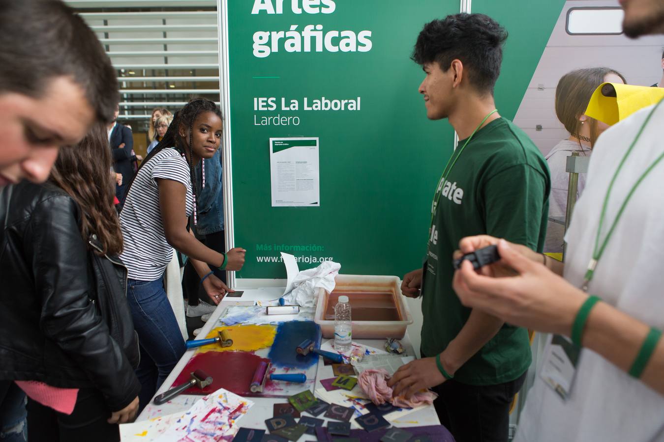 Segunda jornada de la Feria de Formación Profesional en Riojafórum