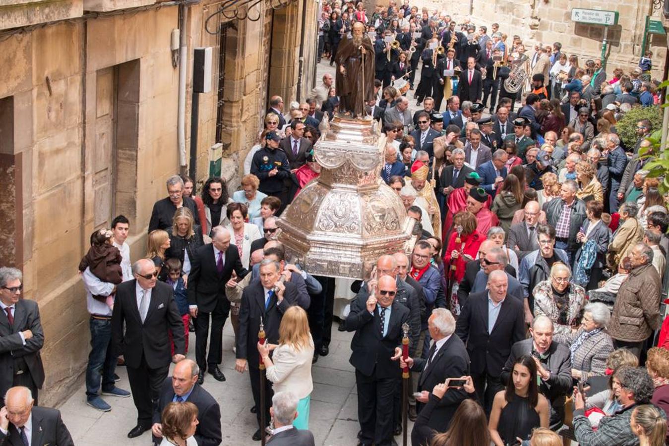 Santo Domingo celebra el almuerzo y la procesión del Santo