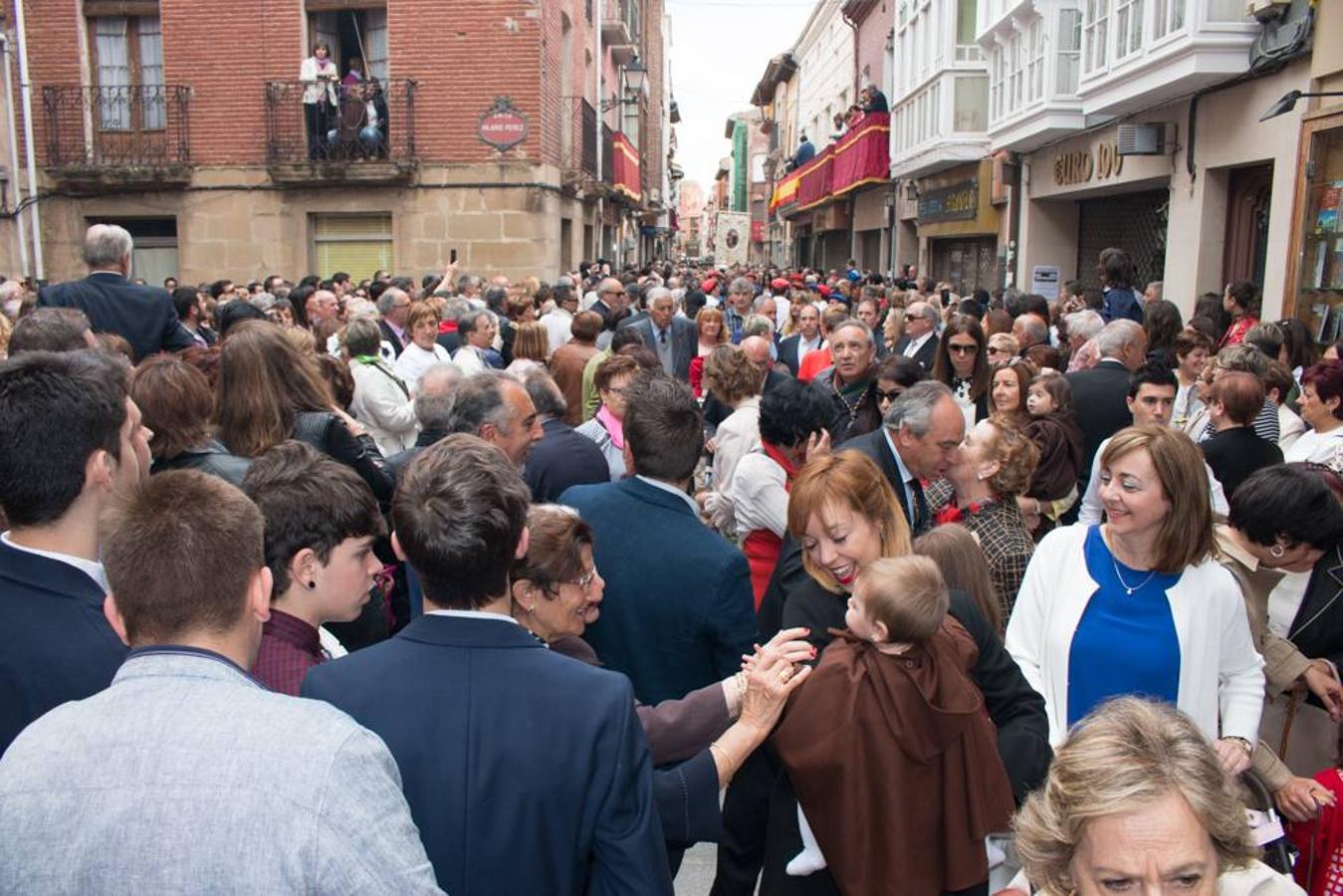 Santo Domingo celebra el almuerzo y la procesión del Santo