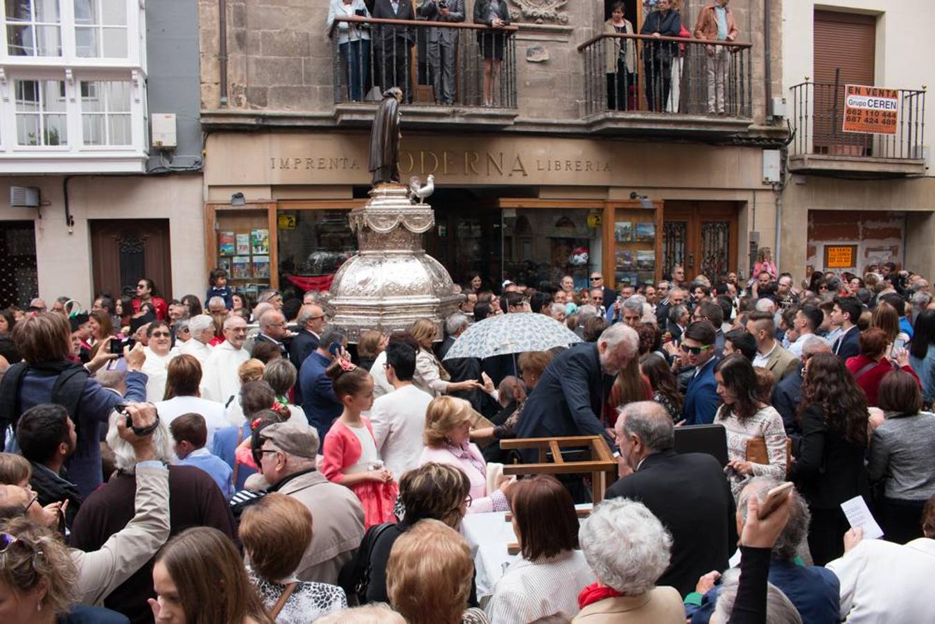 Santo Domingo celebra el almuerzo y la procesión del Santo