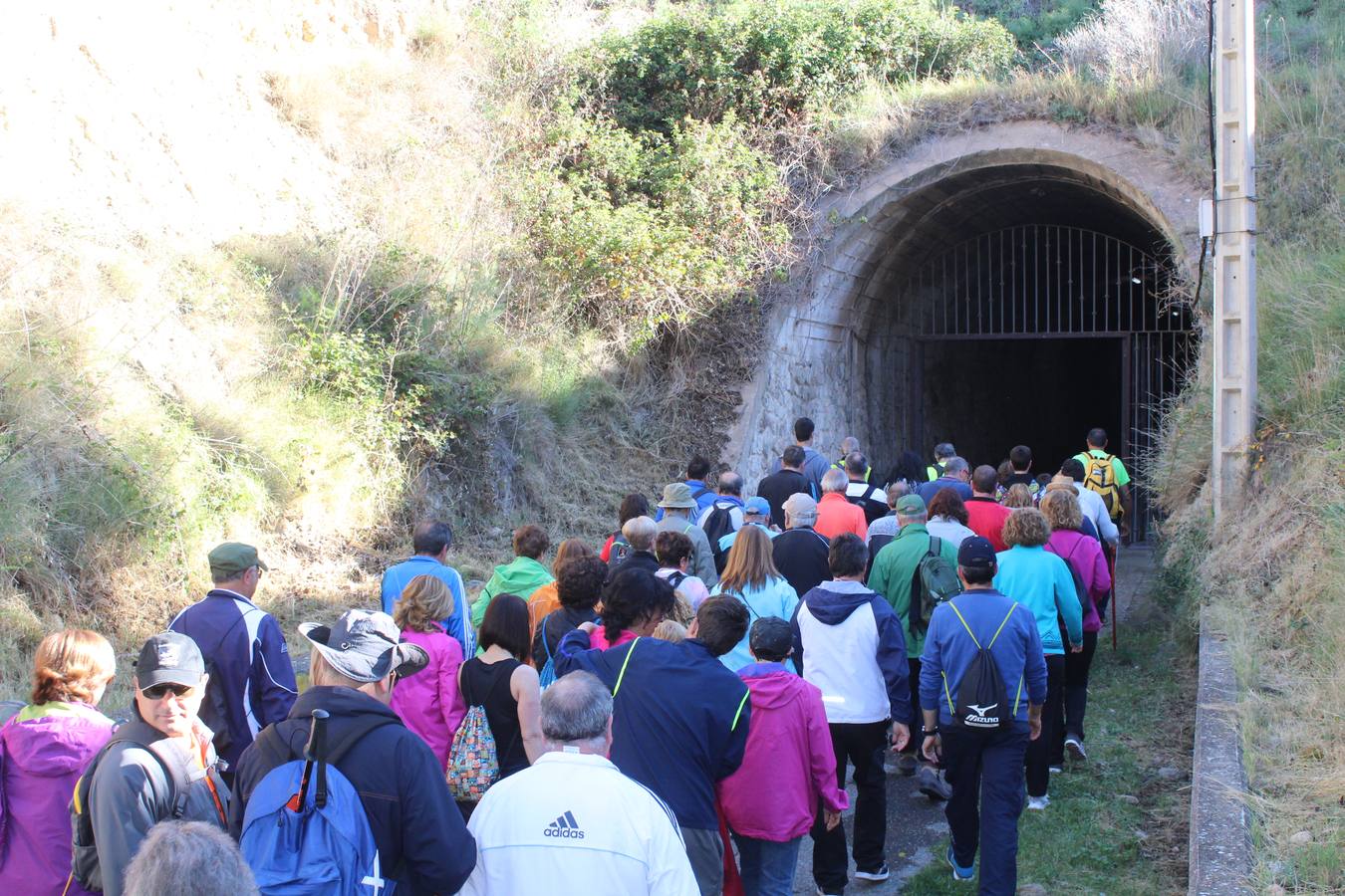 Marcha por la Via Verde en Calahorra