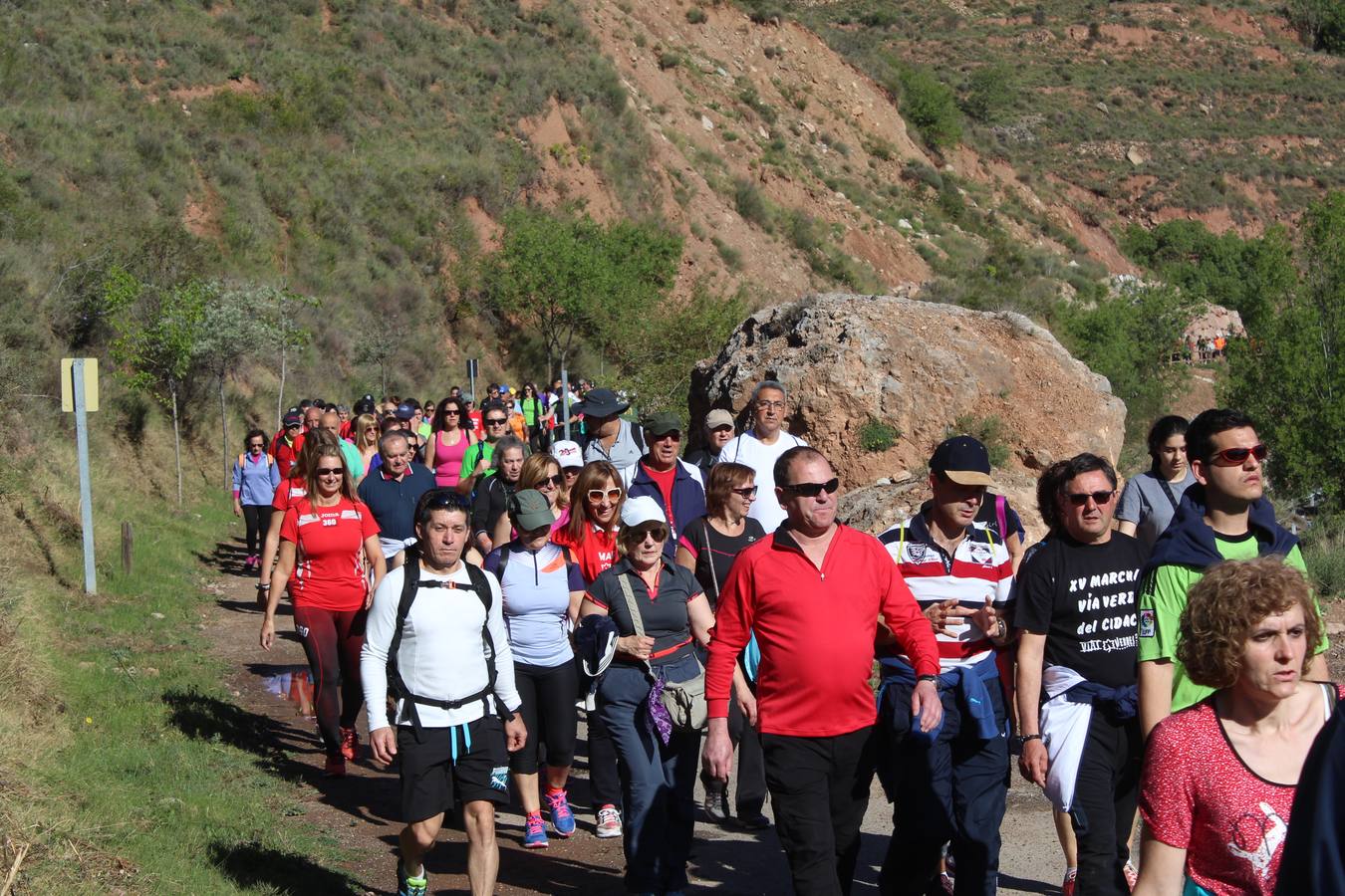 Marcha por la Via Verde en Calahorra