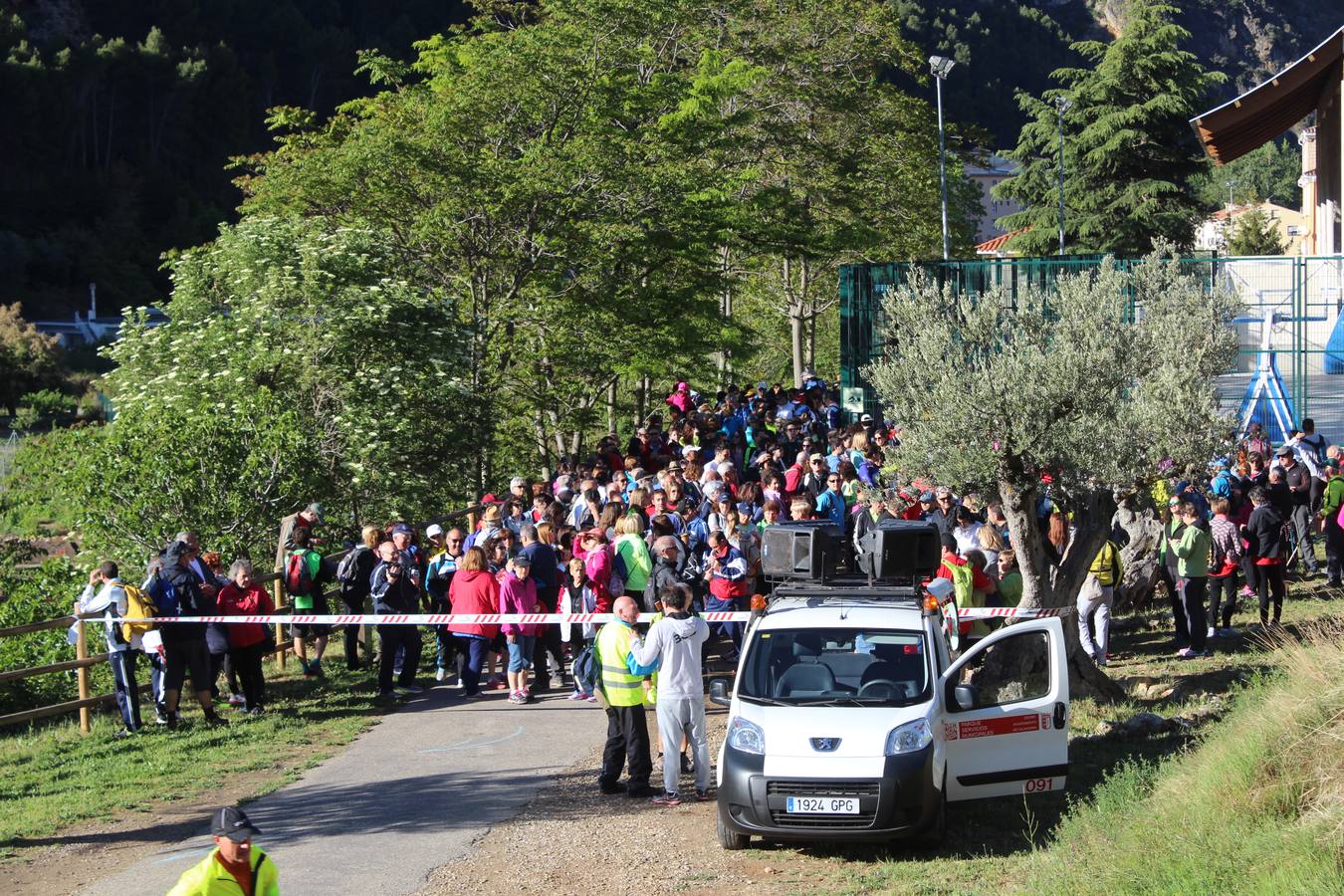 Marcha por la Via Verde en Calahorra