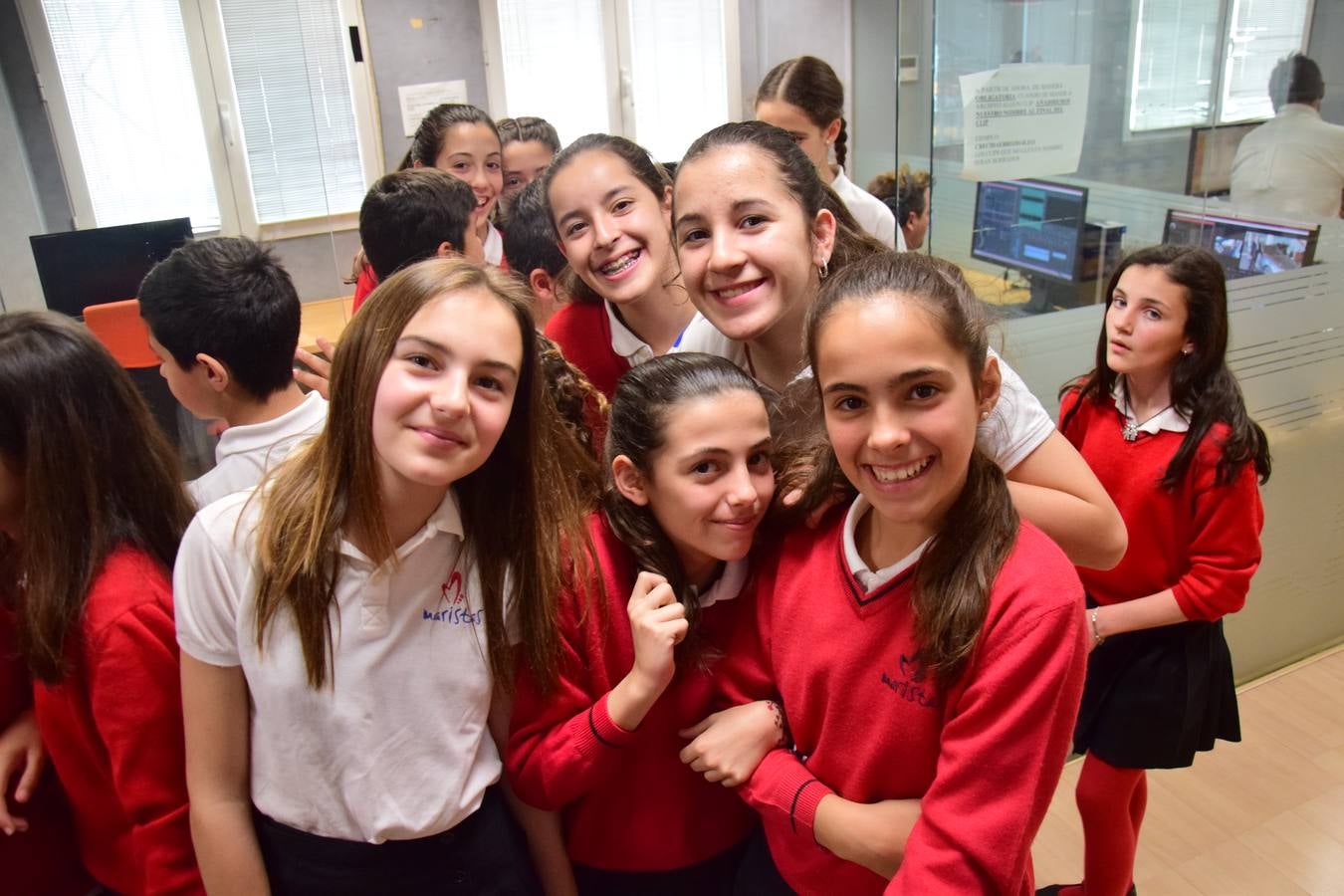 Visita de 1º B de la ESO del Colegio Maristas de Logroño