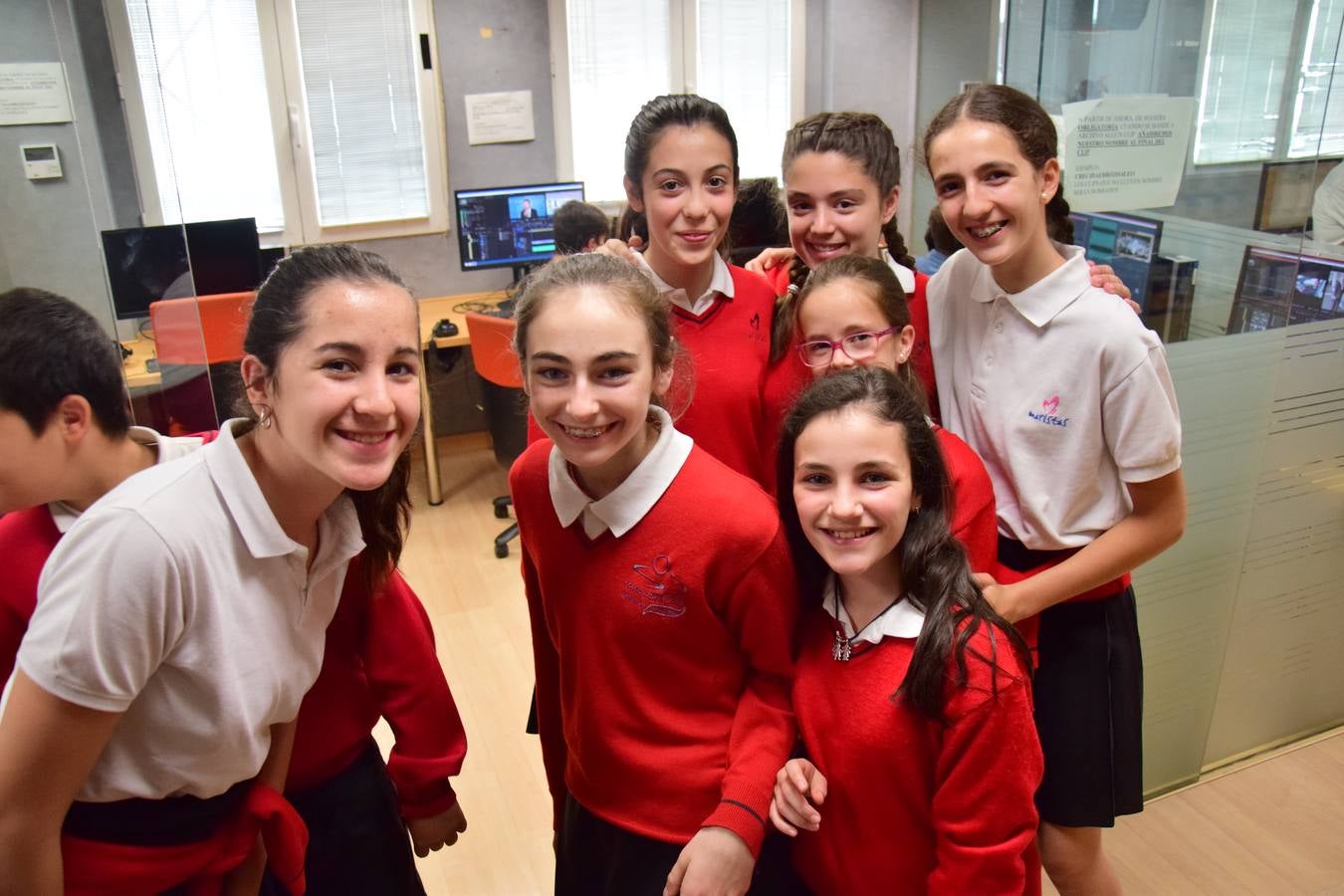 Visita de 1º B de la ESO del Colegio Maristas de Logroño