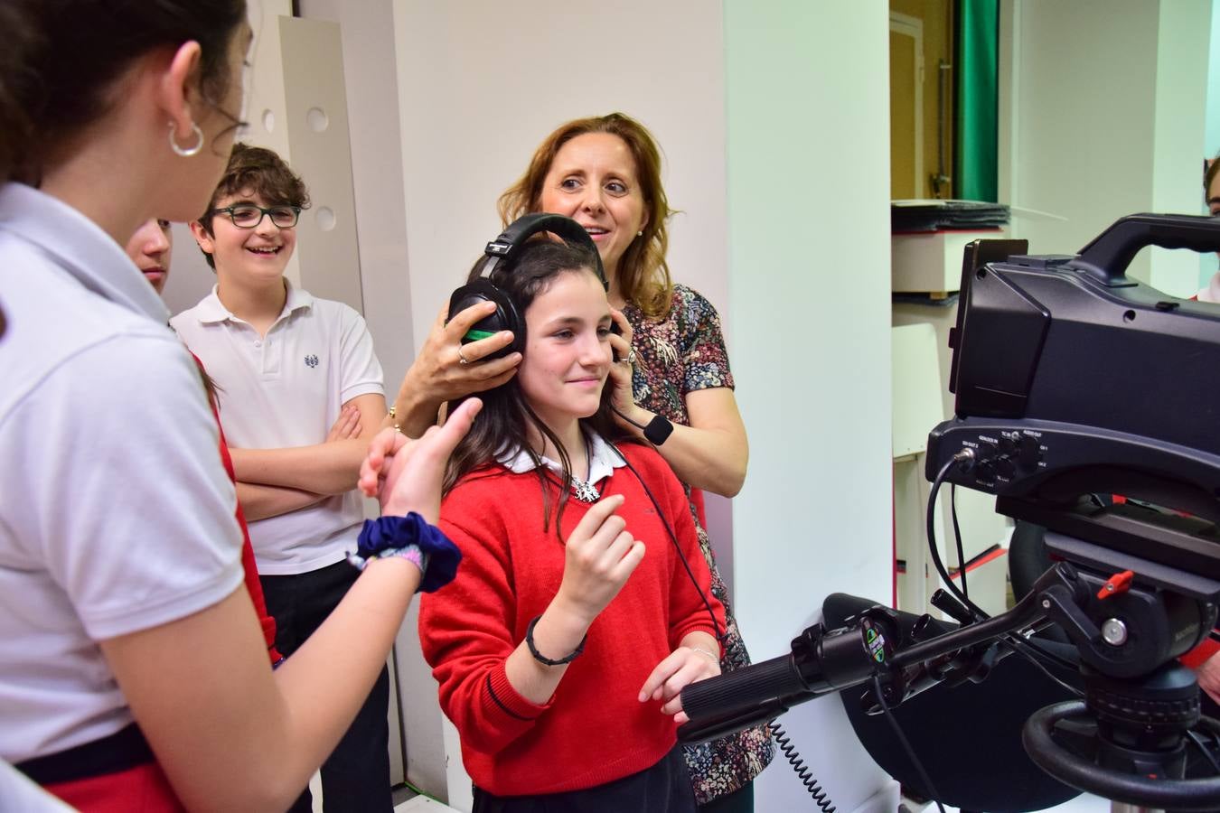 Visita de 1º B de la ESO del Colegio Maristas de Logroño