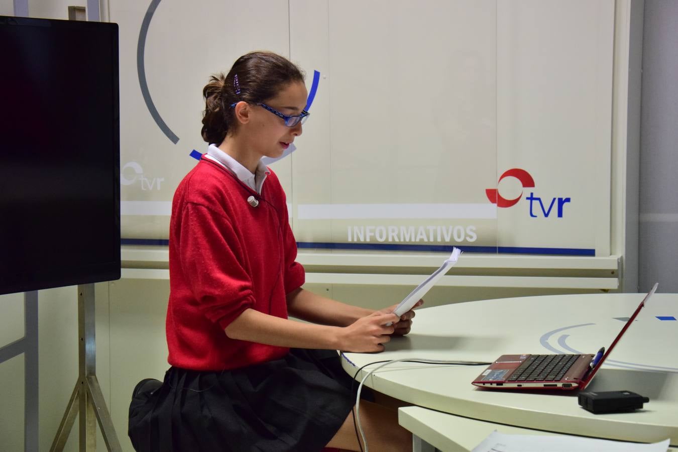 Visita de 1º B de la ESO del Colegio Maristas de Logroño