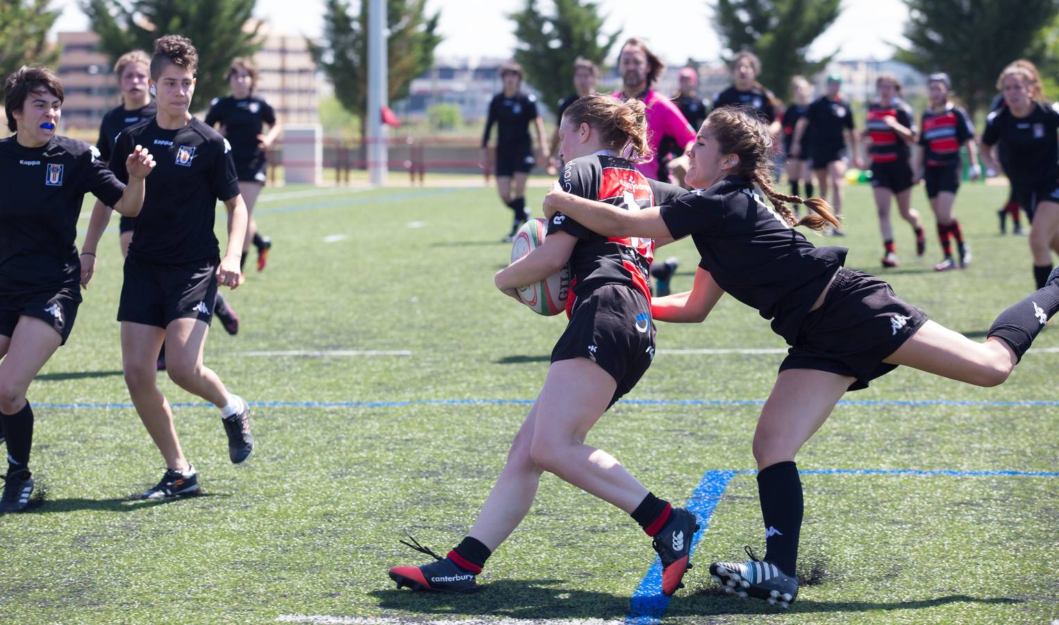 Triangular de rugby femenino