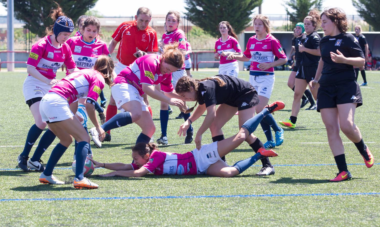 Triangular de rugby femenino