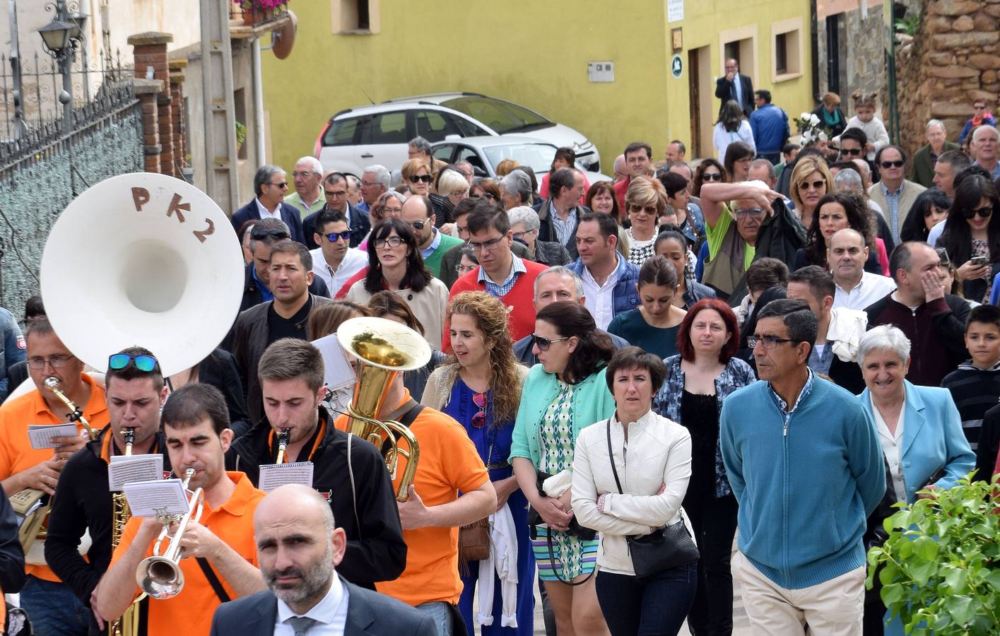 Procesión de las doncellas en Sorzano