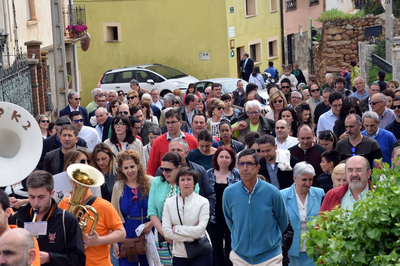 Procesión de las doncellas en Sorzano