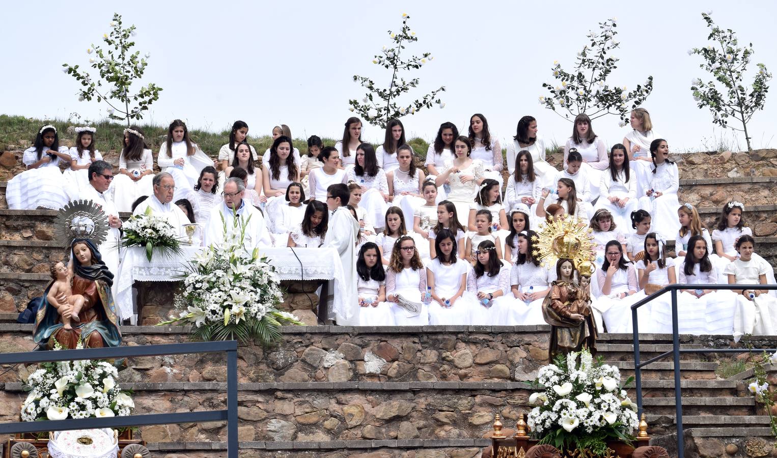 Procesión de las doncellas en Sorzano