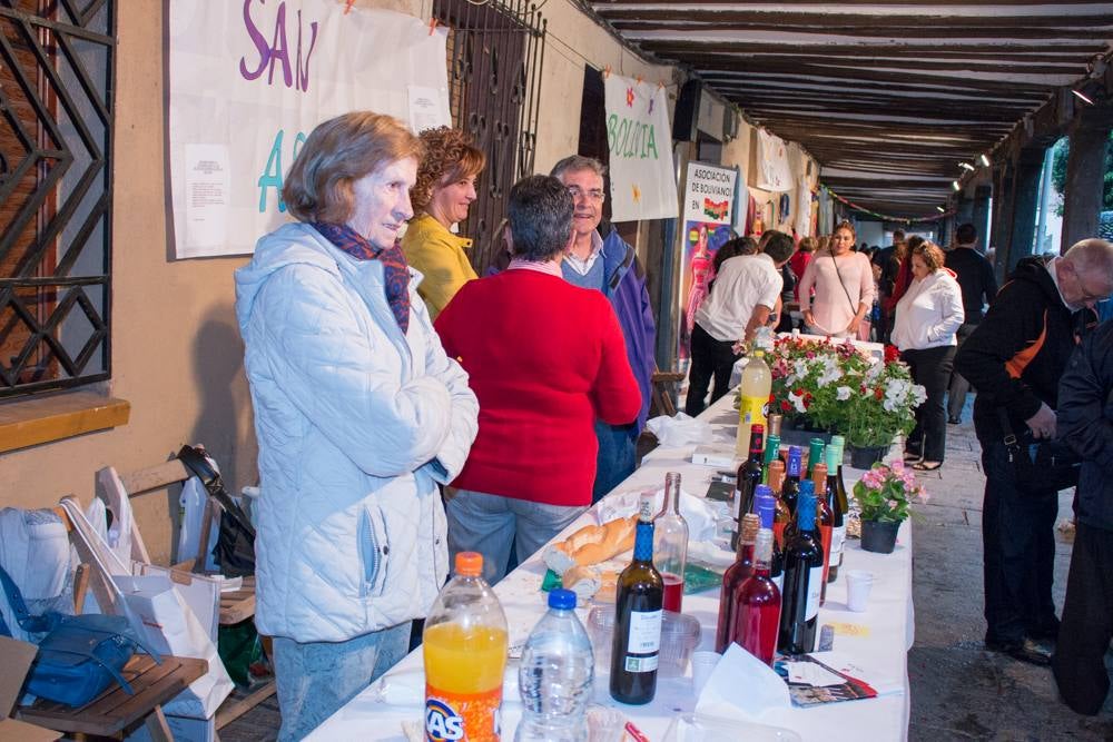 Mercado solidario en Santo Domingo