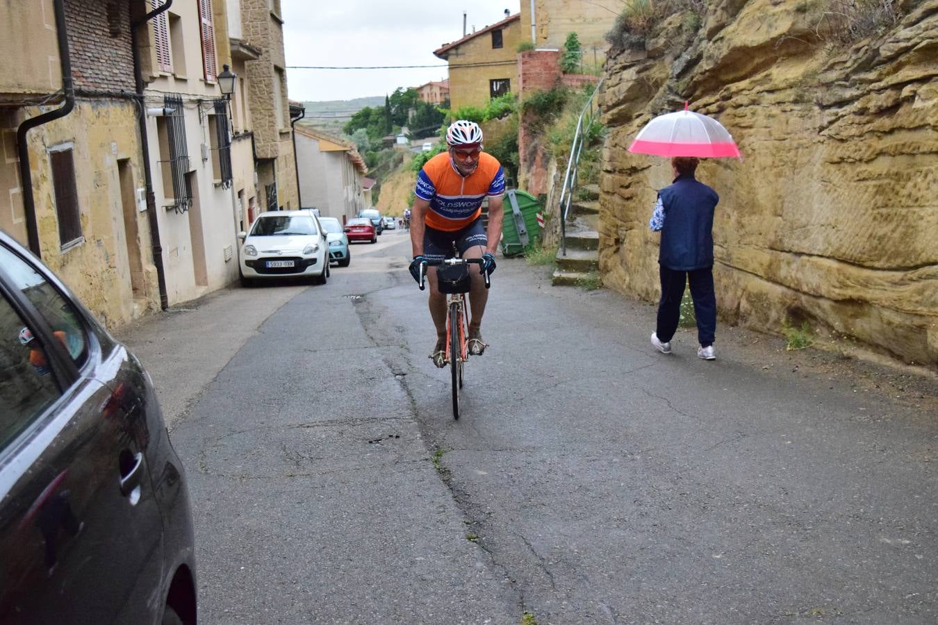 Jornada de ciclismo clásico en la Eroica Hispania (I)