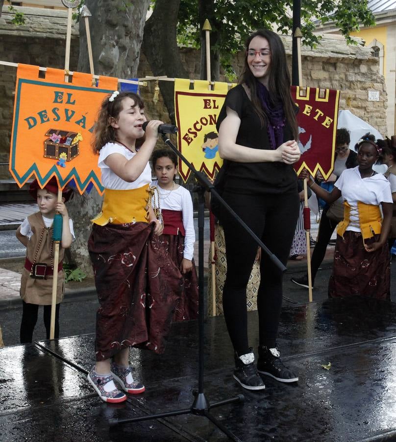 Los niños de las ludotecas municipales ofrecen el pregón de San Bernabé