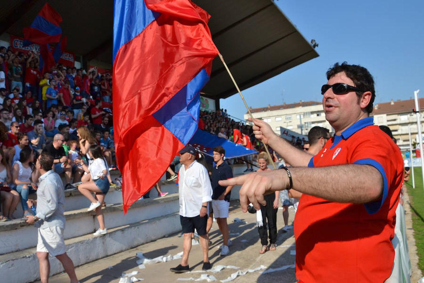 Calahorra vibró con su equipo