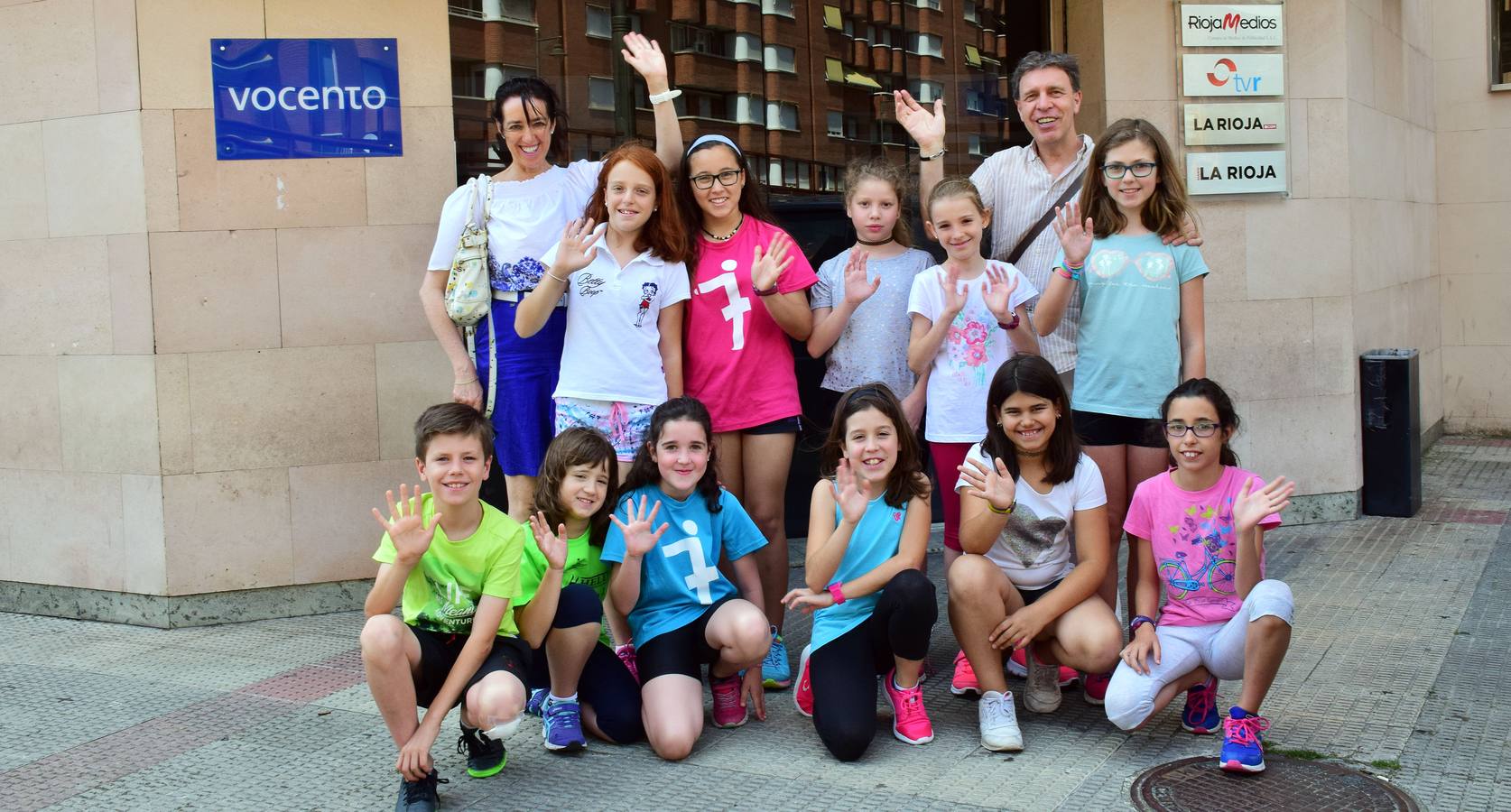 Alumnos del Colegio Siete Infantes de Lara visitan la multimedia de Diario LA RIOJA