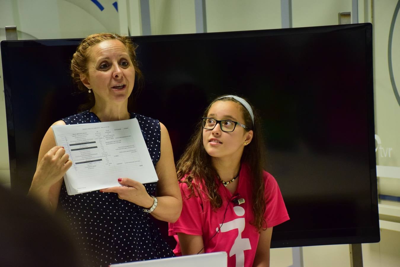 Alumnos del Colegio Siete Infantes de Lara visitan la multimedia de Diario LA RIOJA