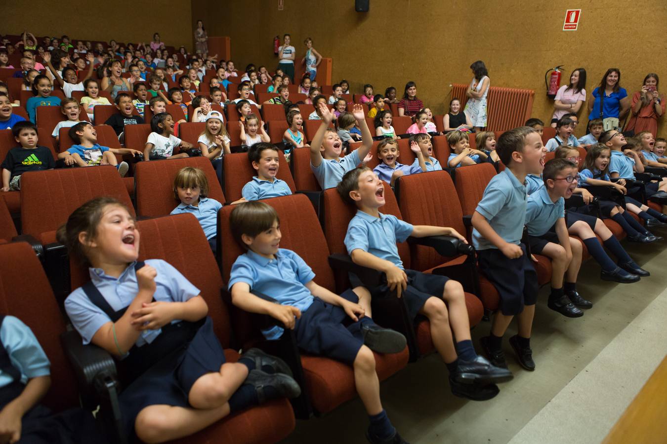 Doscientos alumnos de Infantil disfrutan en la Universidad de La Rioja de la actividad conmemorativa del centenario de Gloria Fuertes