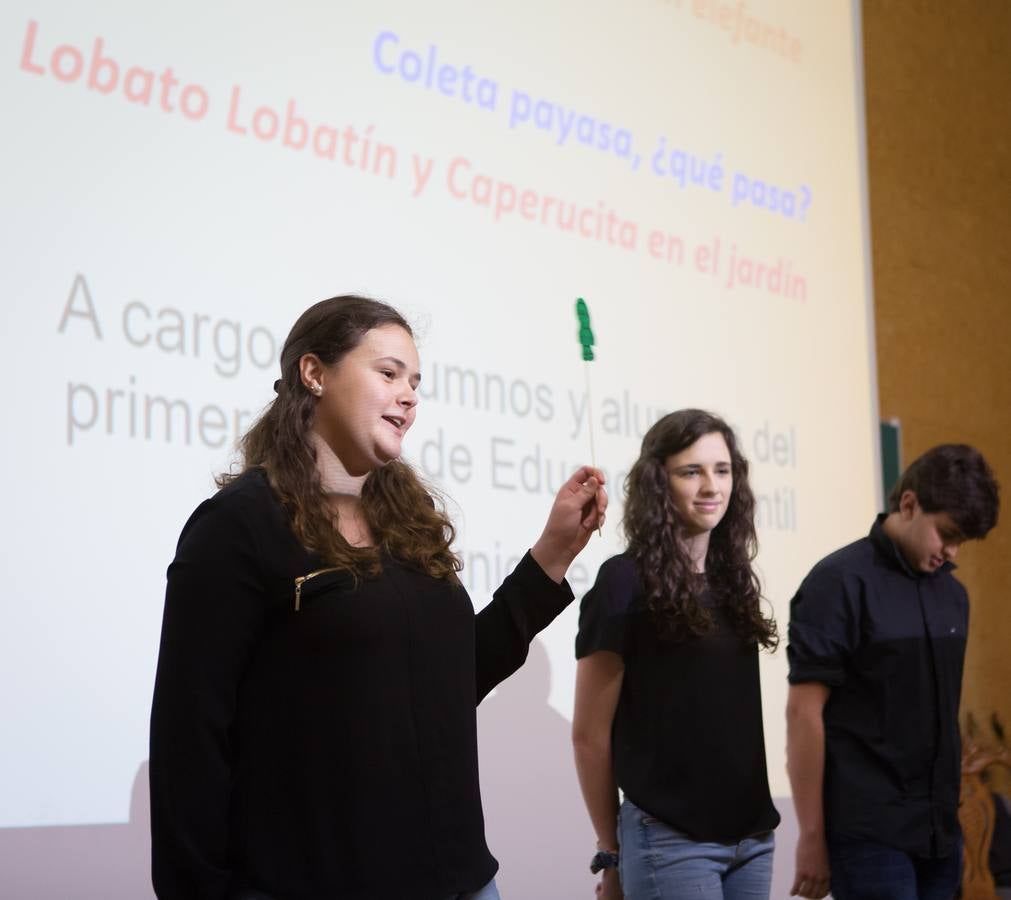 Doscientos alumnos de Infantil disfrutan en la Universidad de La Rioja de la actividad conmemorativa del centenario de Gloria Fuertes