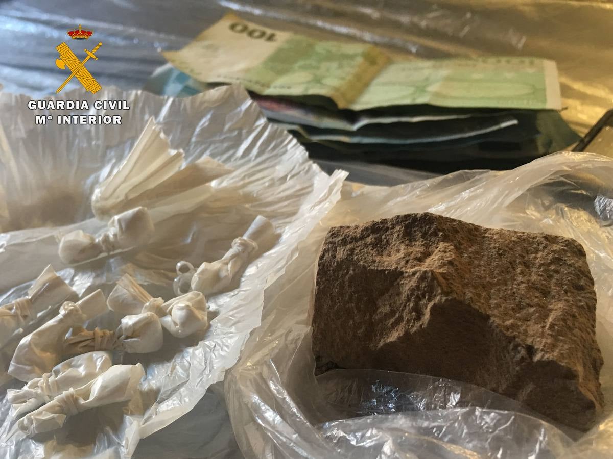 La Guardia Civil desarticula en Calahorra un clan familiar dedicado al tráfico de droga