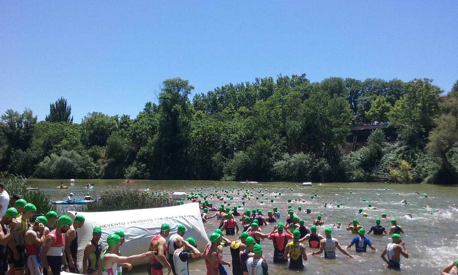 Triatlón de La Rioja, algunos momentos claves