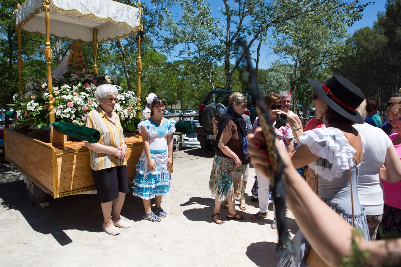 La Grajera acoge la celebración del Rocío