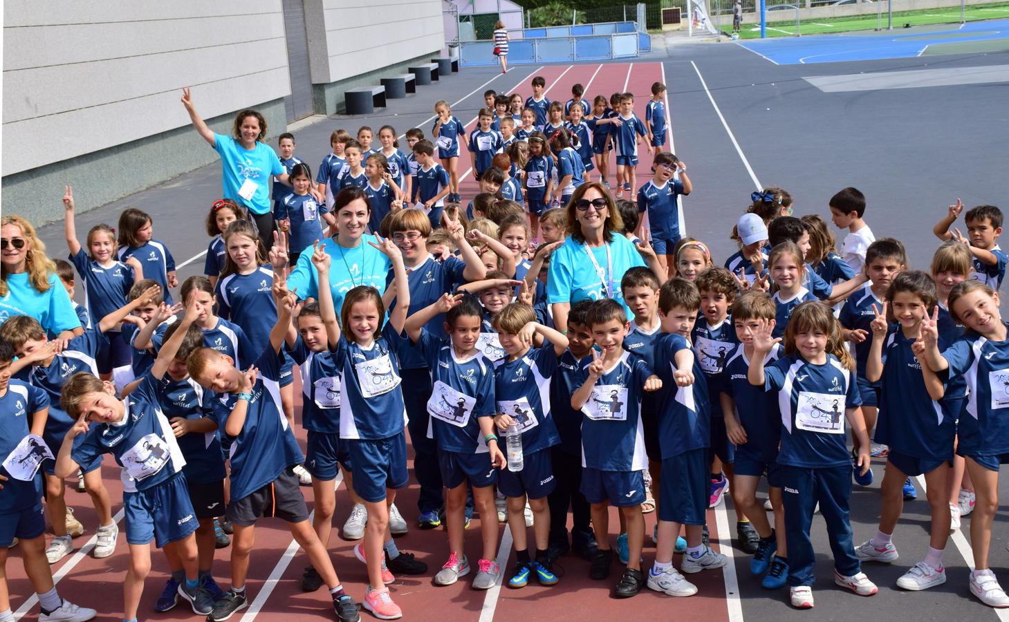 Salida de la carrera del Maristas en Logroño