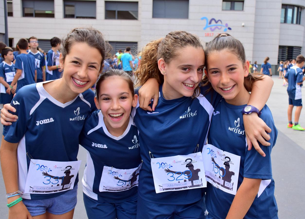 Salida de la carrera del Maristas en Logroño