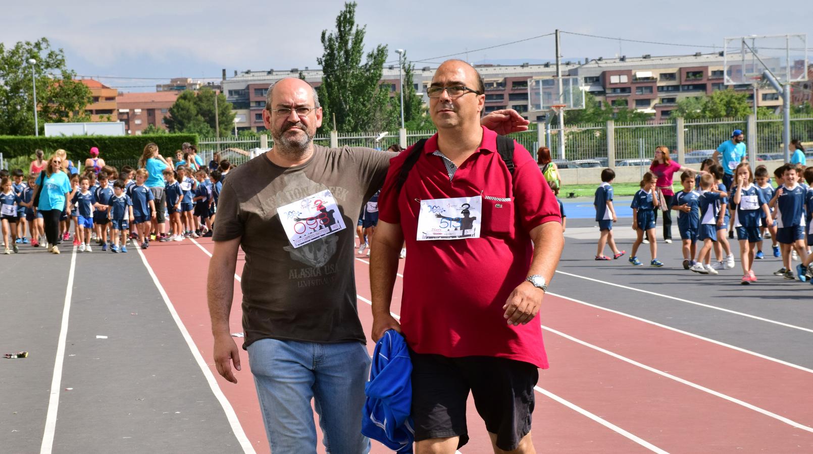 Salida de la carrera del Maristas en Logroño