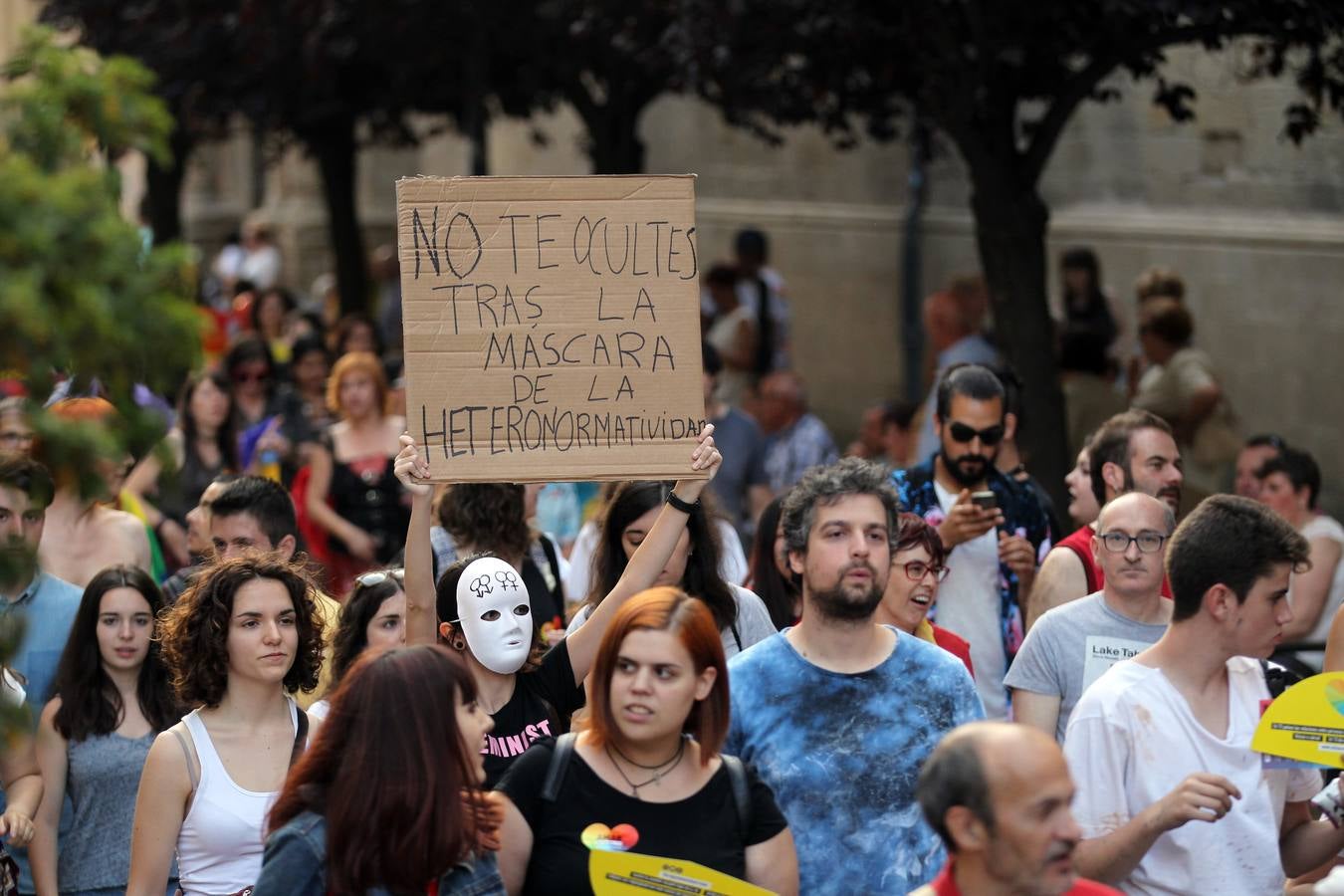 Manifestación del orgullo LGTBi en Logroño