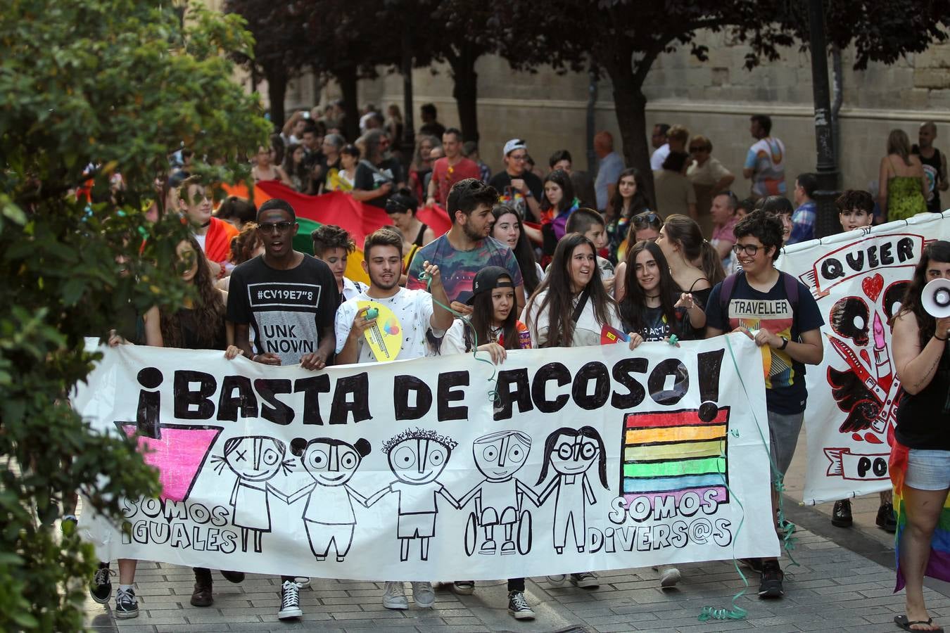 Manifestación del orgullo LGTBi en Logroño