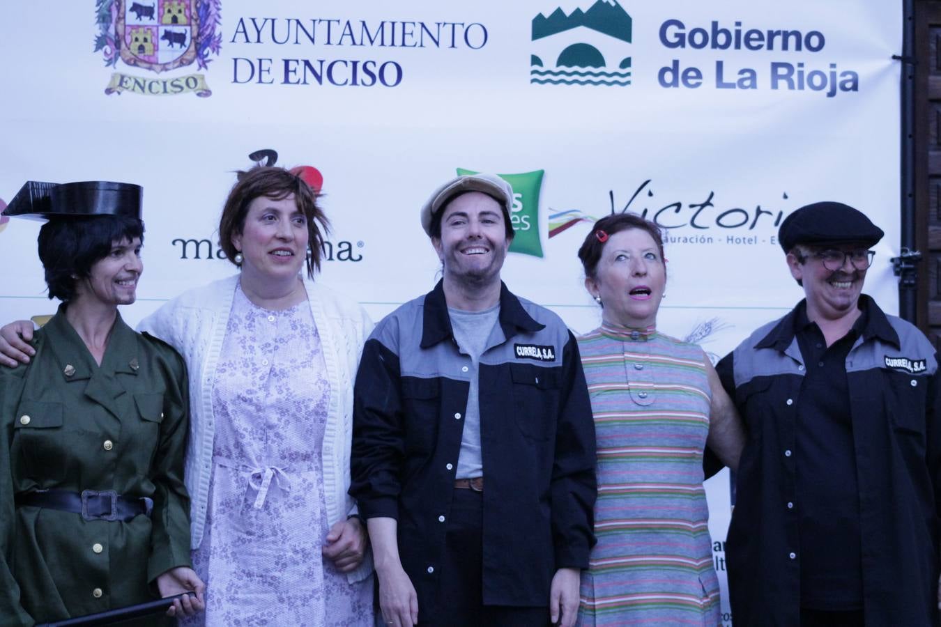 Teatro y música llenan las calles de Enciso