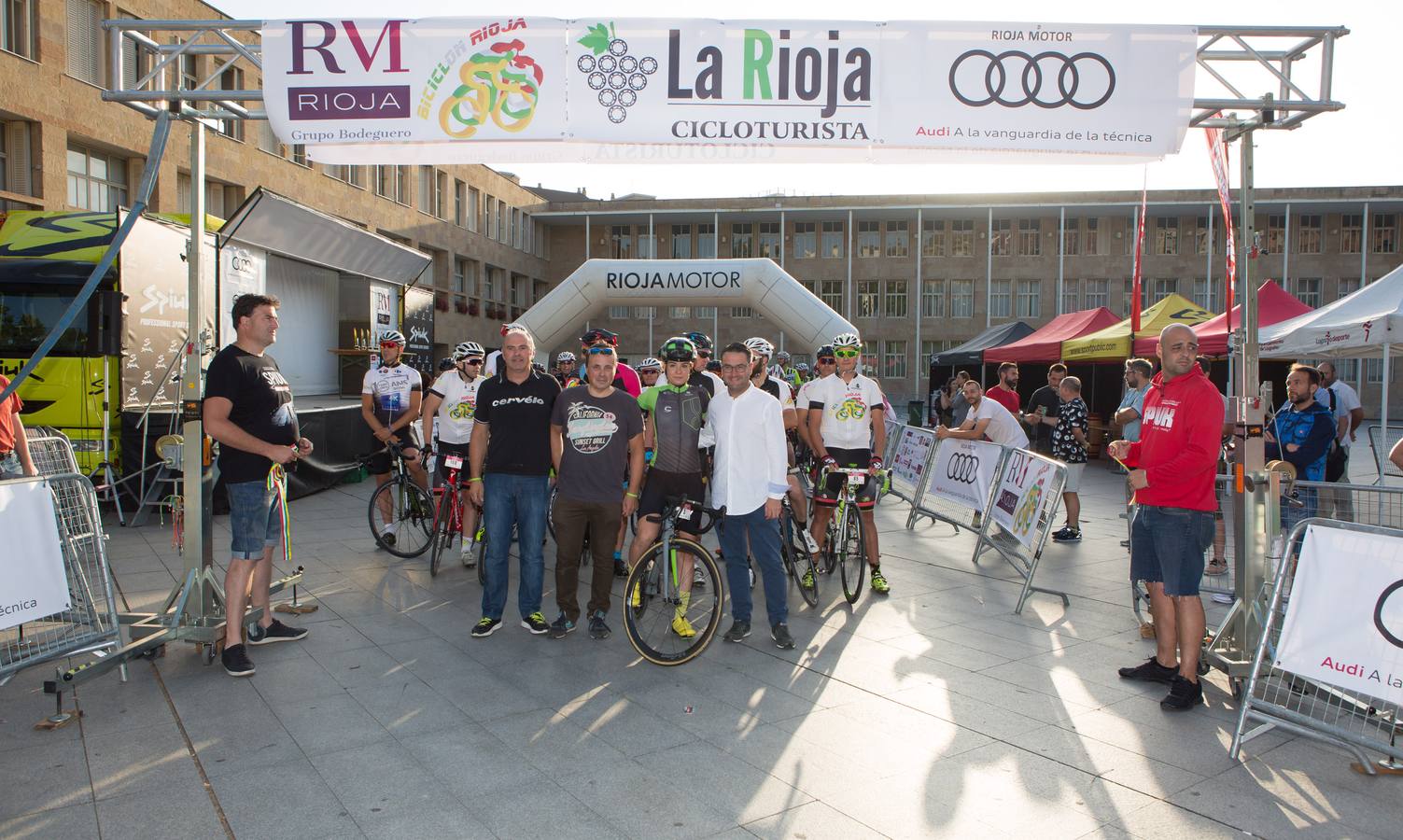 Primera marcha cicloturista de La Rioja